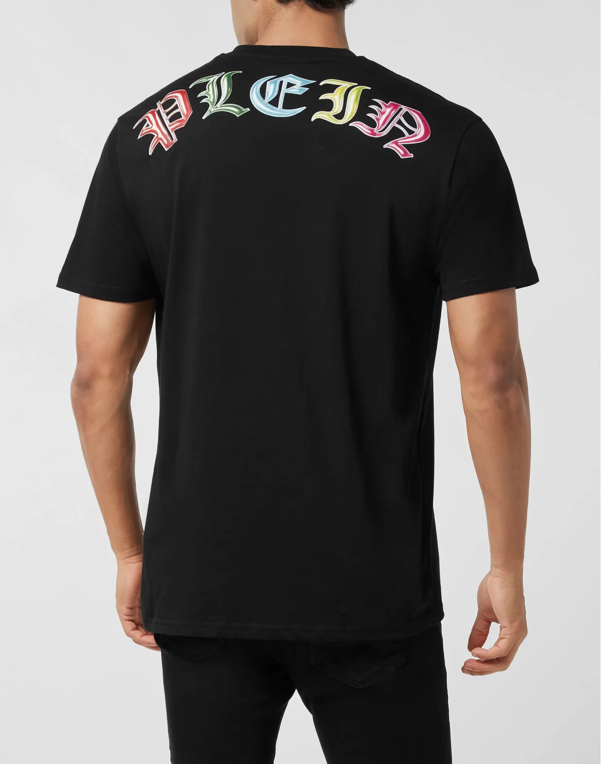 Round Neck T-Shirt Teddy Balloon, цвет: Черный