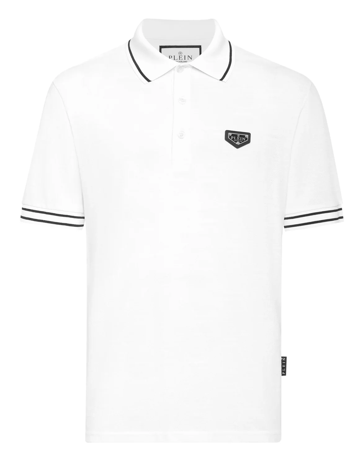 Jacquard Polo T-Shirt Monogram, цвет: Белый