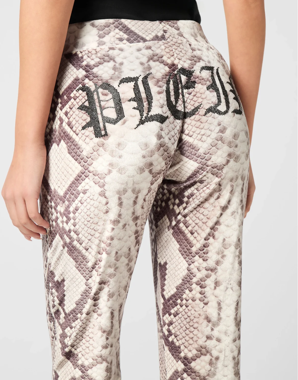 Jogging Pants All-Over Python, цвет: Бежевый