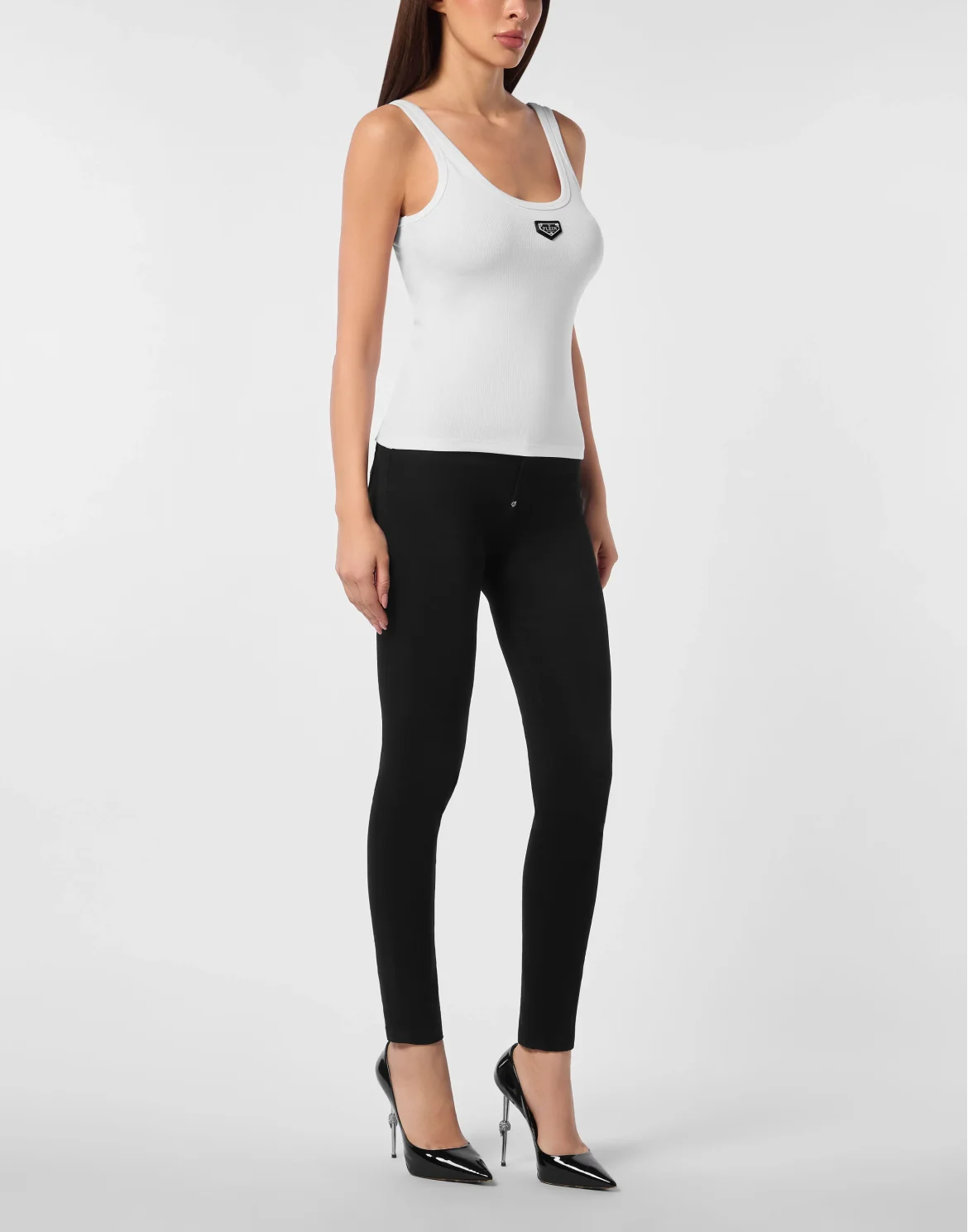 Rib Tanktop Placca, цвет: Белый
