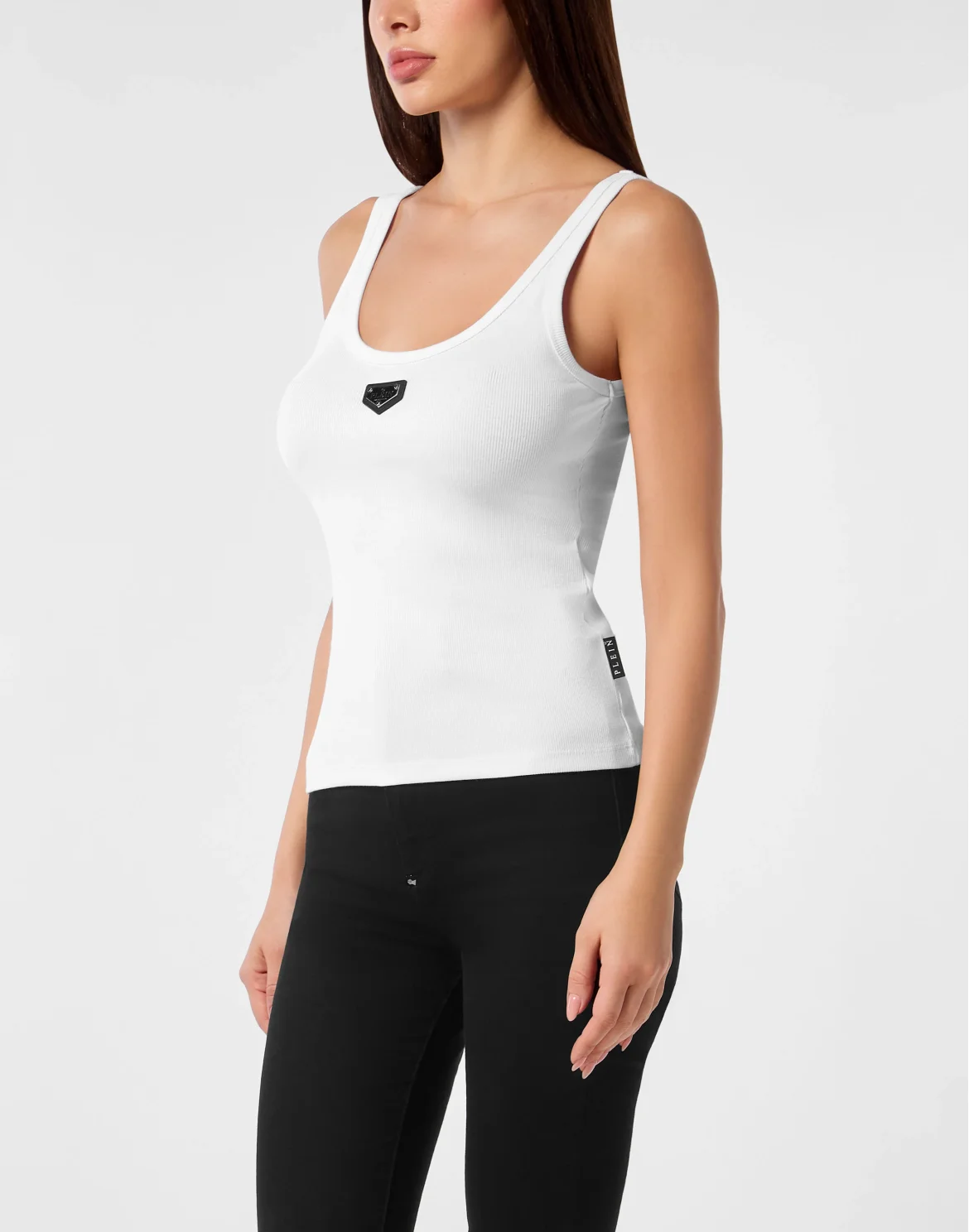 Rib Tanktop Placca, цвет: Белый