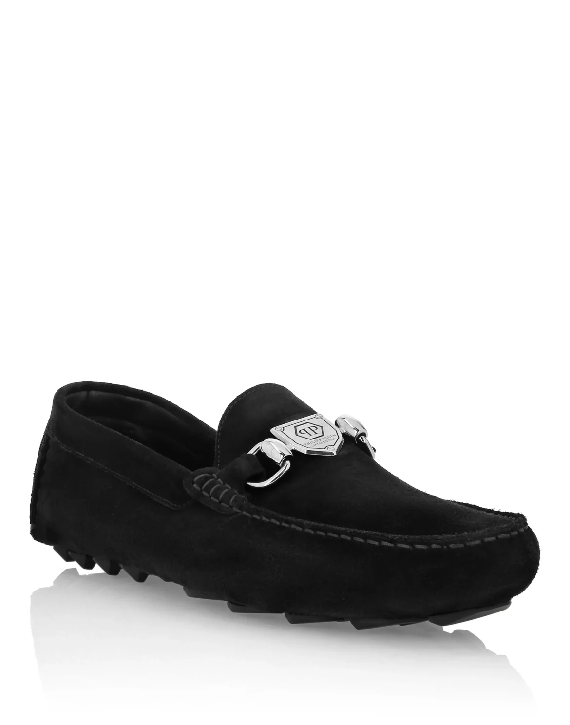 Driver Suede Moccasins, цвет: Черный