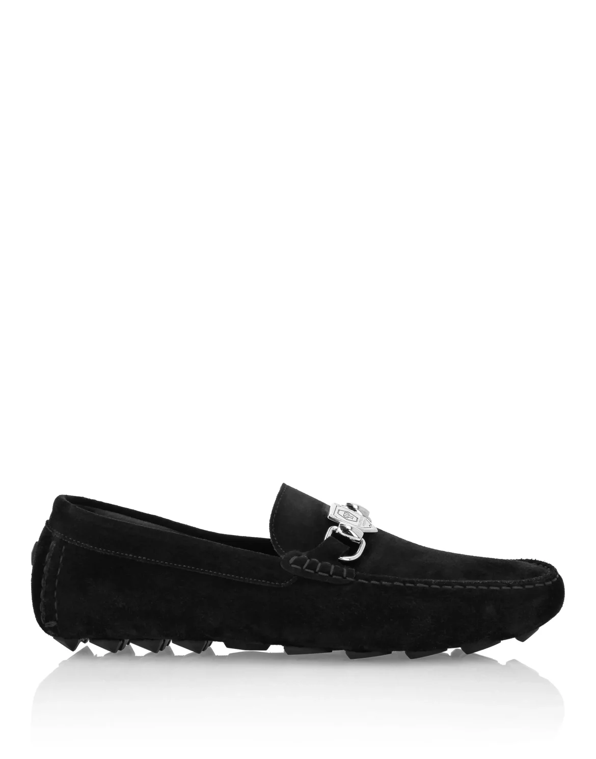 Driver Suede Moccasins, цвет: Черный