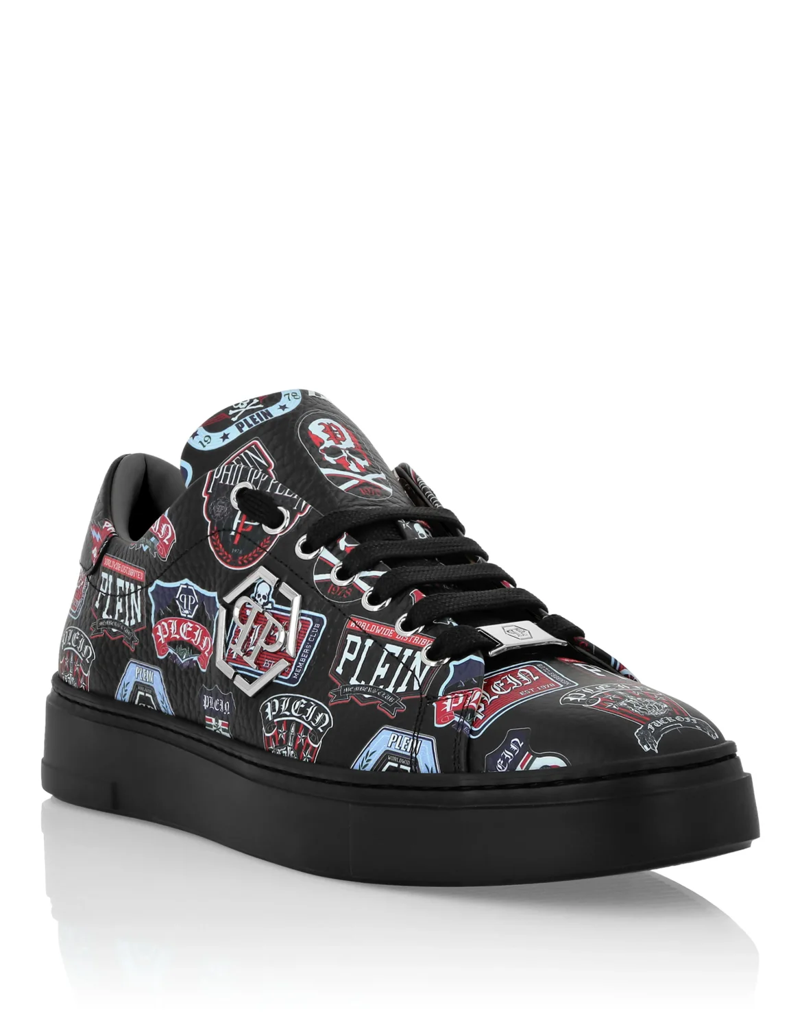 Low-Top Sneakers Carson Patches, цвет: Черный