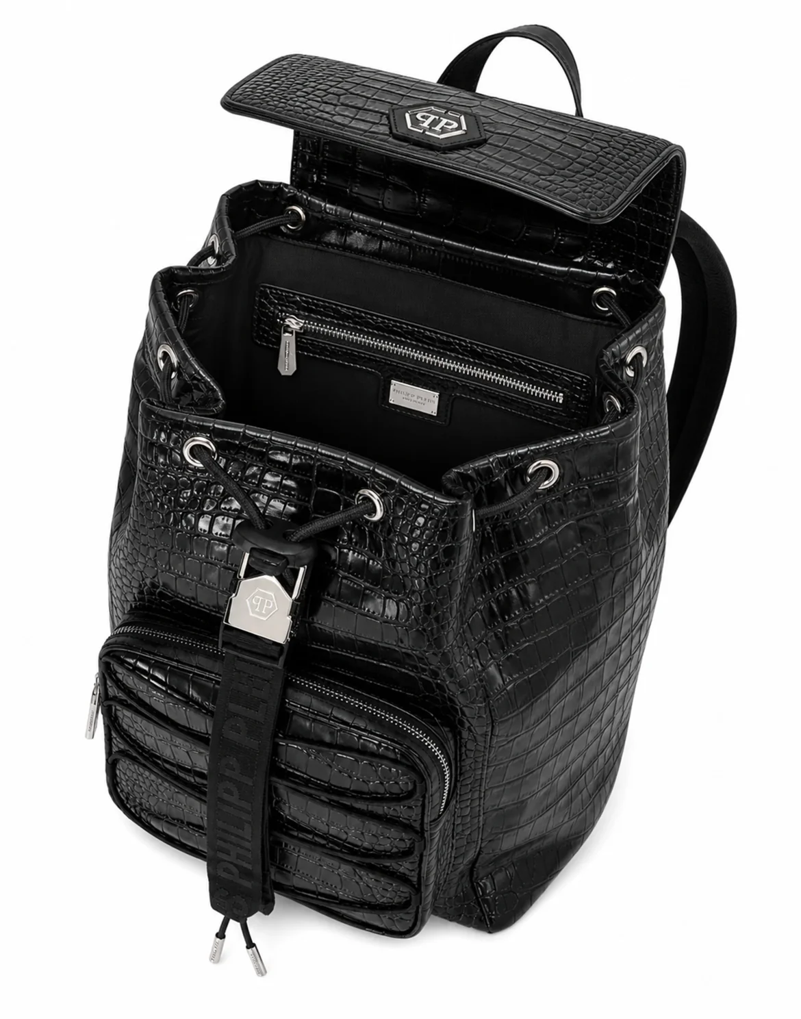 Toted Backpack Cocco Print, цвет: Черный