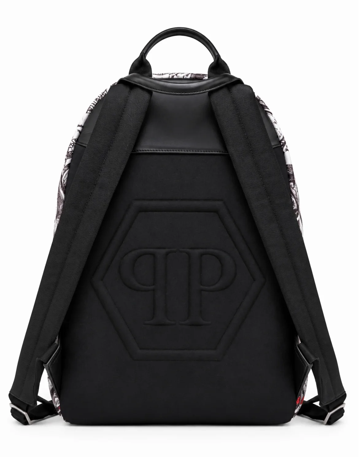 Leather Backpack All Over Dollar Plein, цвет: Белый
