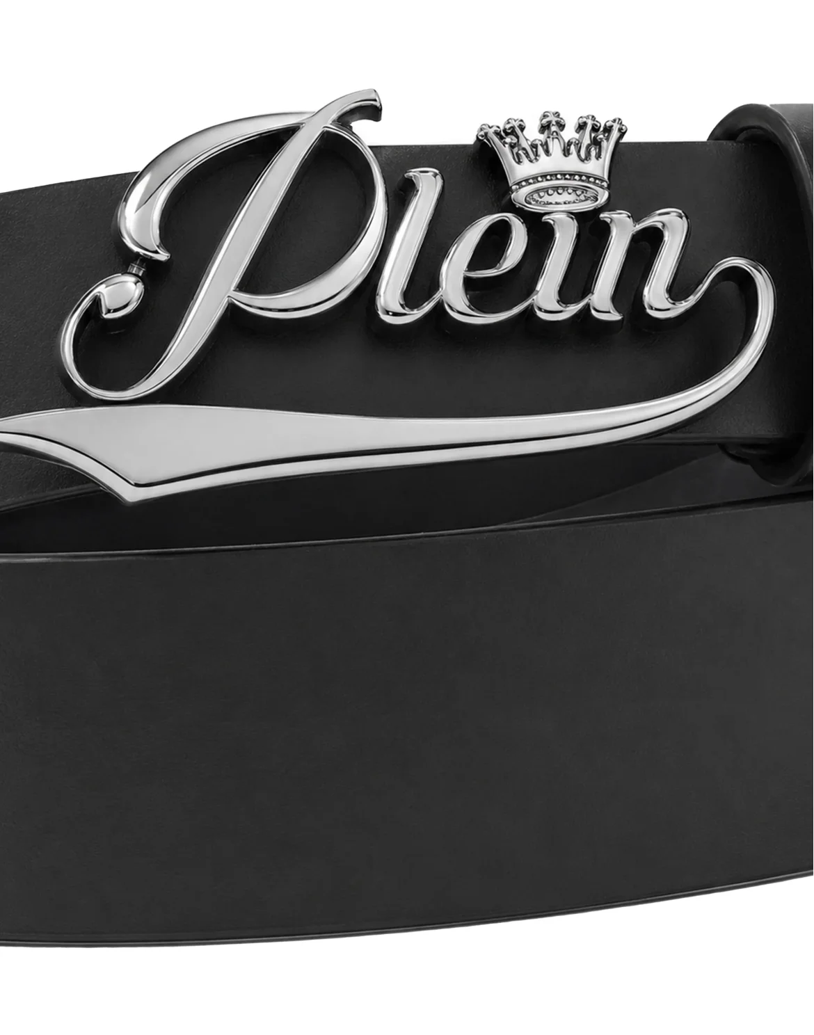 Leather Belt King Plein, цвет: Черный