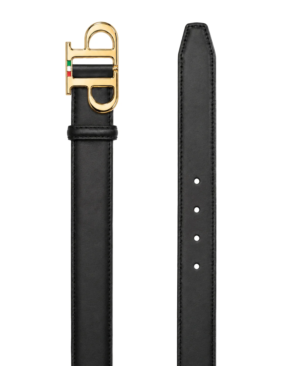 Leather Belt PP, цвет: Черный