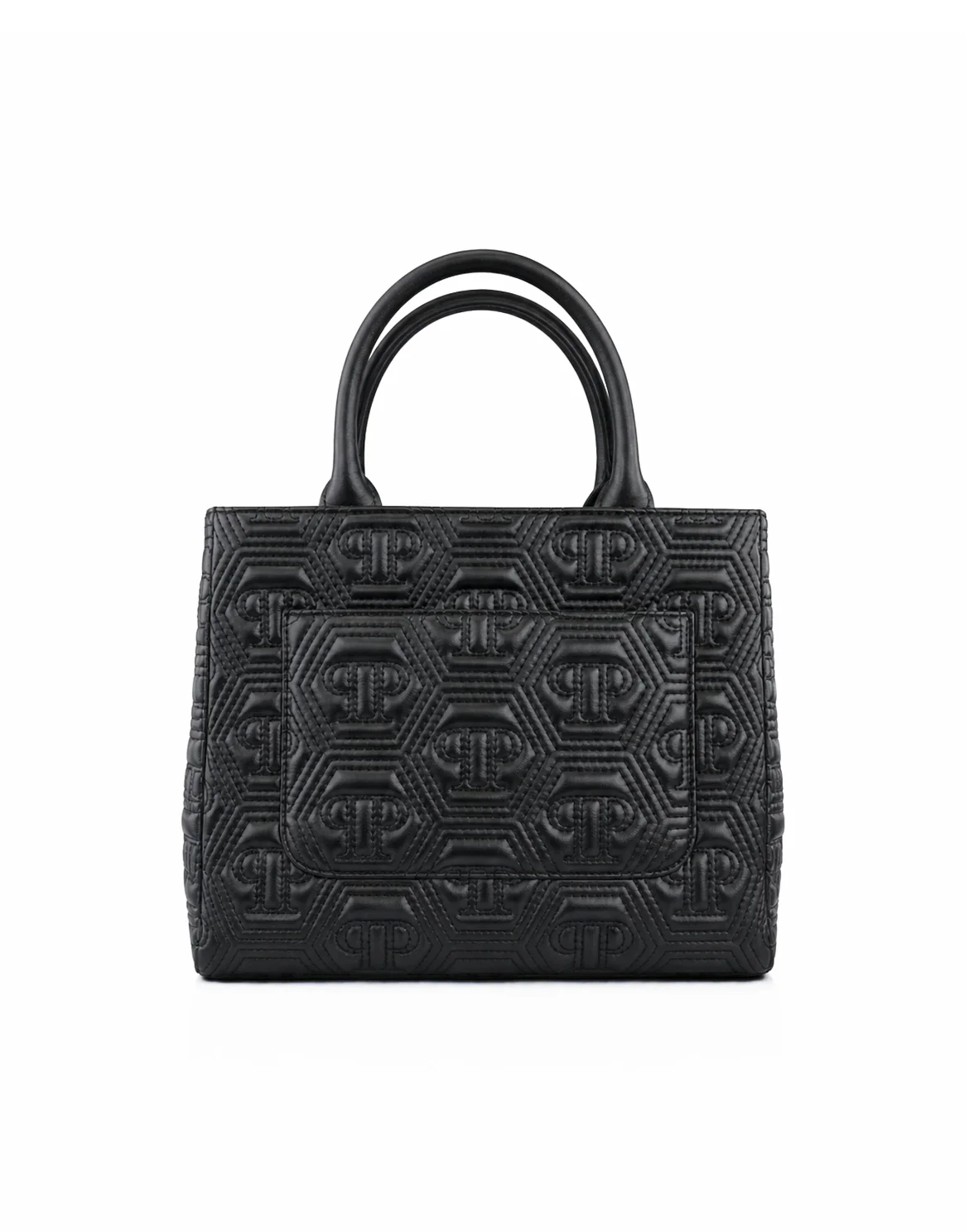 Nappa Handle Bag Monogram Crystal, цвет: Черный