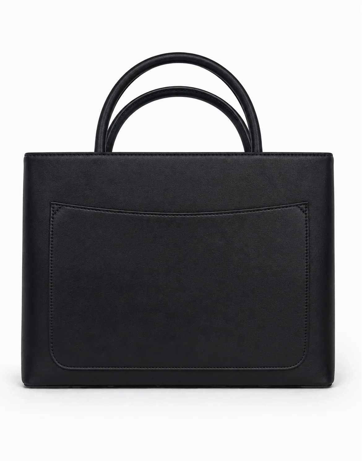 Leather Medium Handle Bag Skull Strass, цвет: Черный