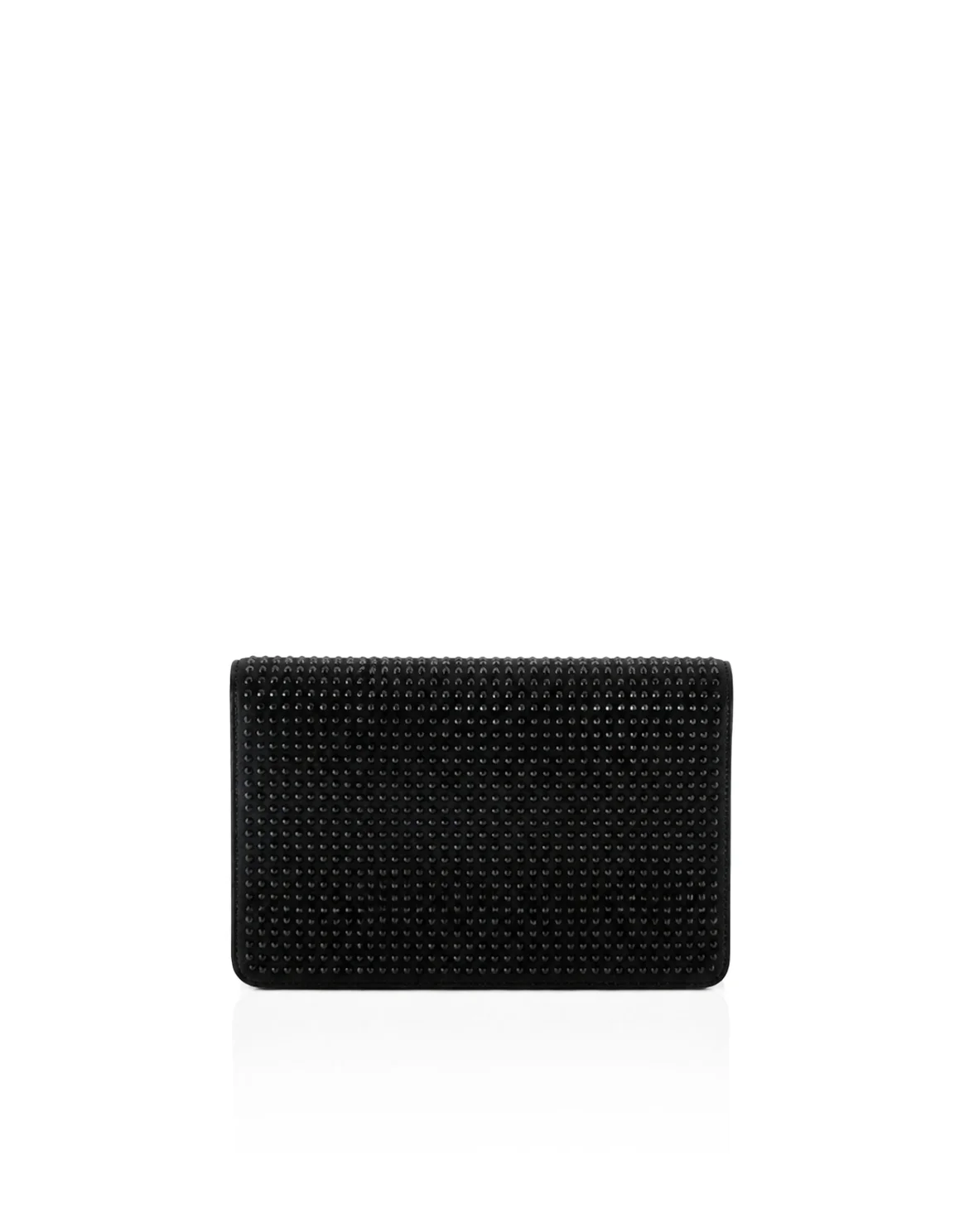 Suede Clutch Bag Full Stones, цвет: Черный