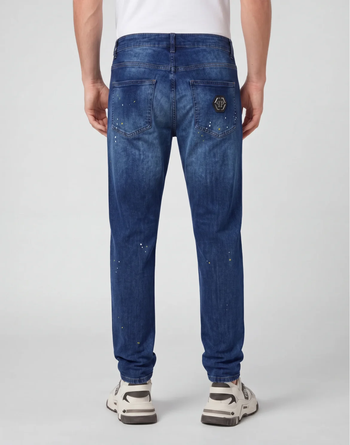New Tapered Fit Jeans Basic, цвет: Синий