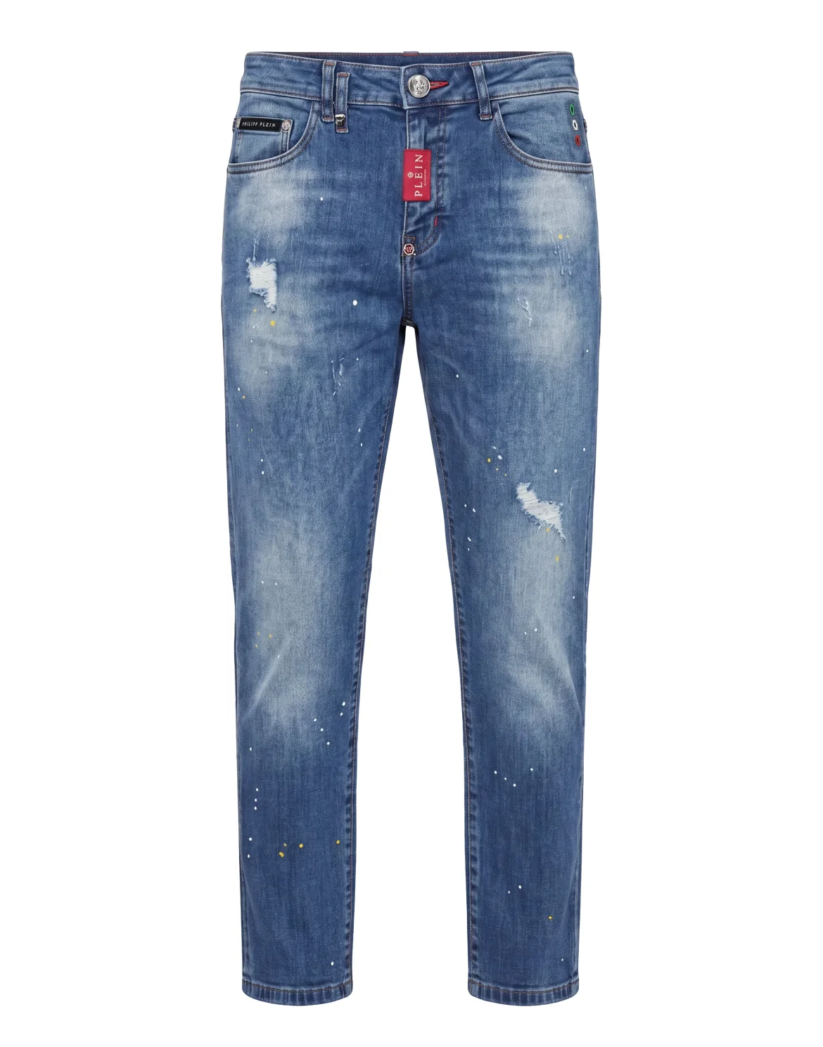 New Tapered Fit Jeans Basic, цвет: Синий