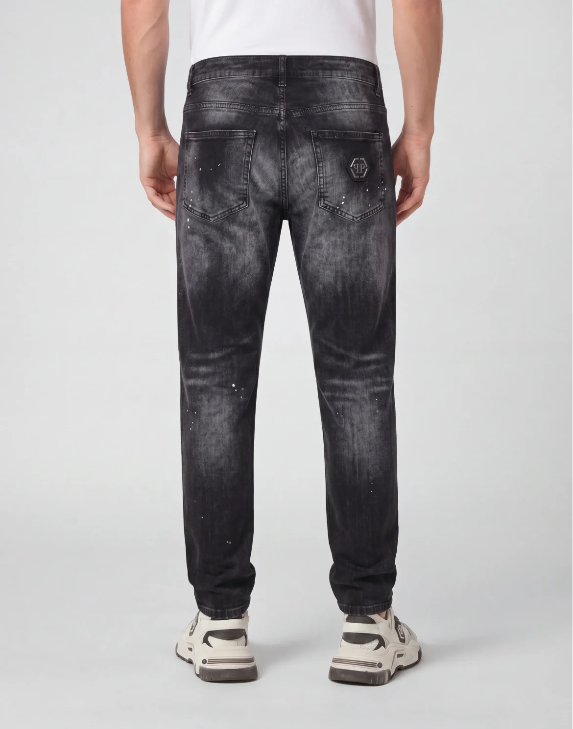 New Tapered Fit Jeans Basic, цвет: Серый