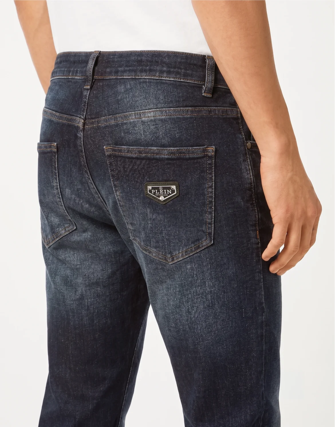 New Tapered Fit Jeans Basic, цвет: Синий