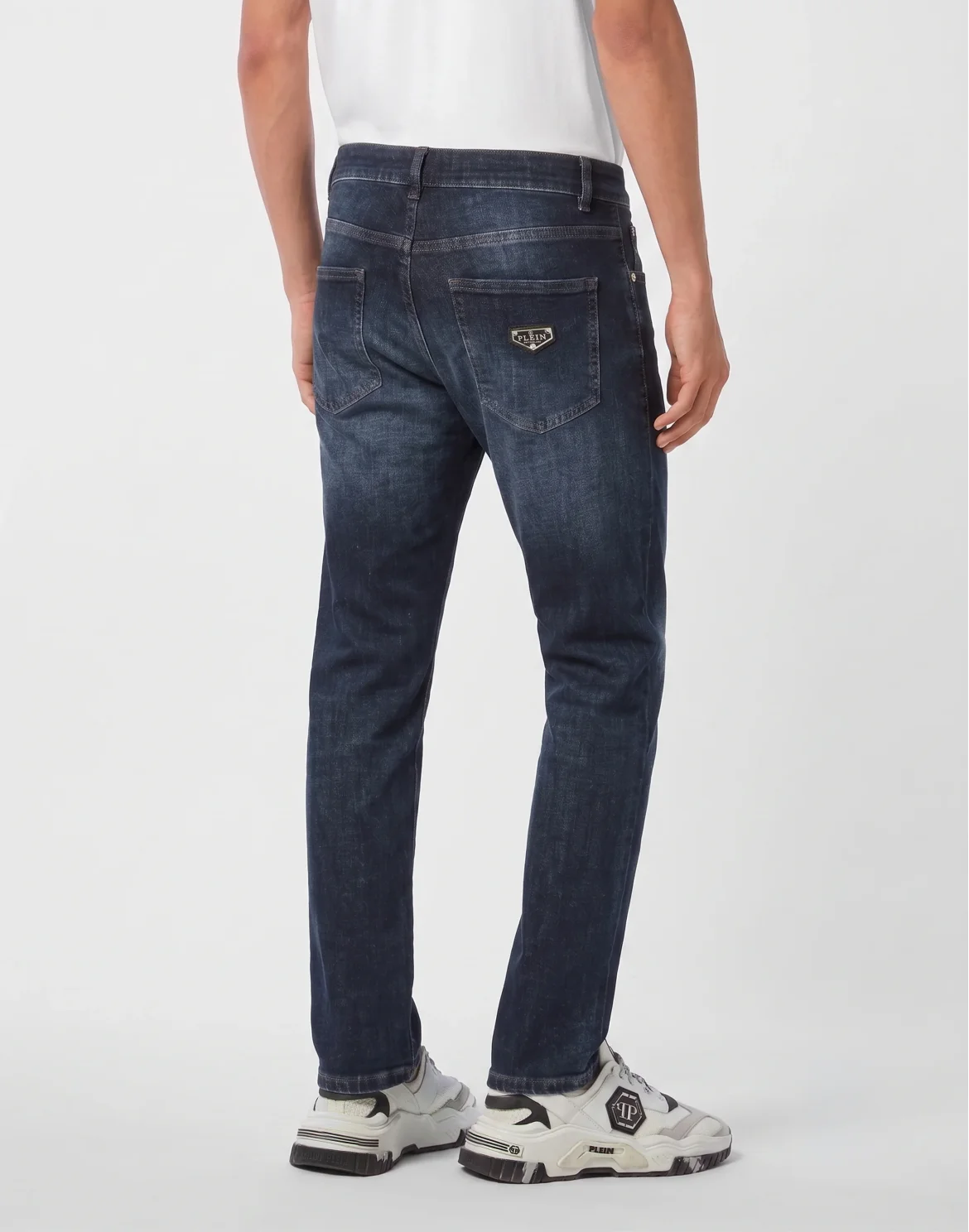New Tapered Fit Jeans Basic, цвет: Синий