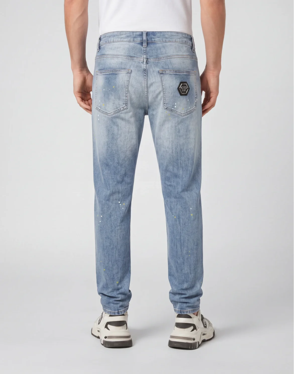 New Tapered Fit Jeans Basic, цвет: Голубой