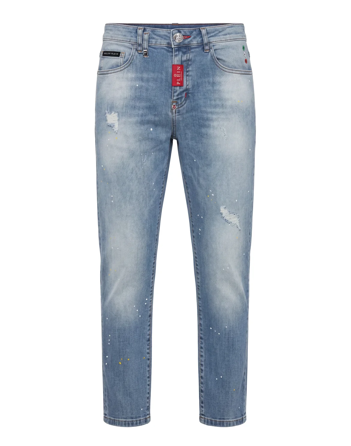New Tapered Fit Jeans Basic, цвет: Голубой