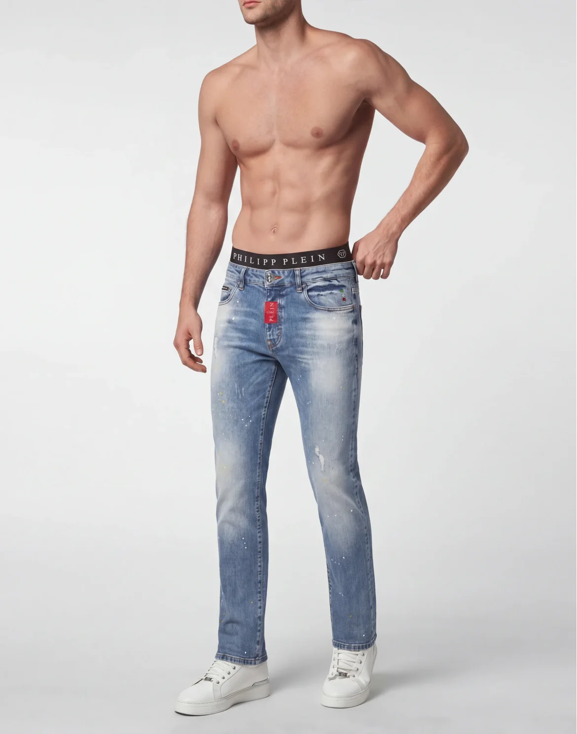 Straight Supreme Fit Jeans Basic, цвет: Синий