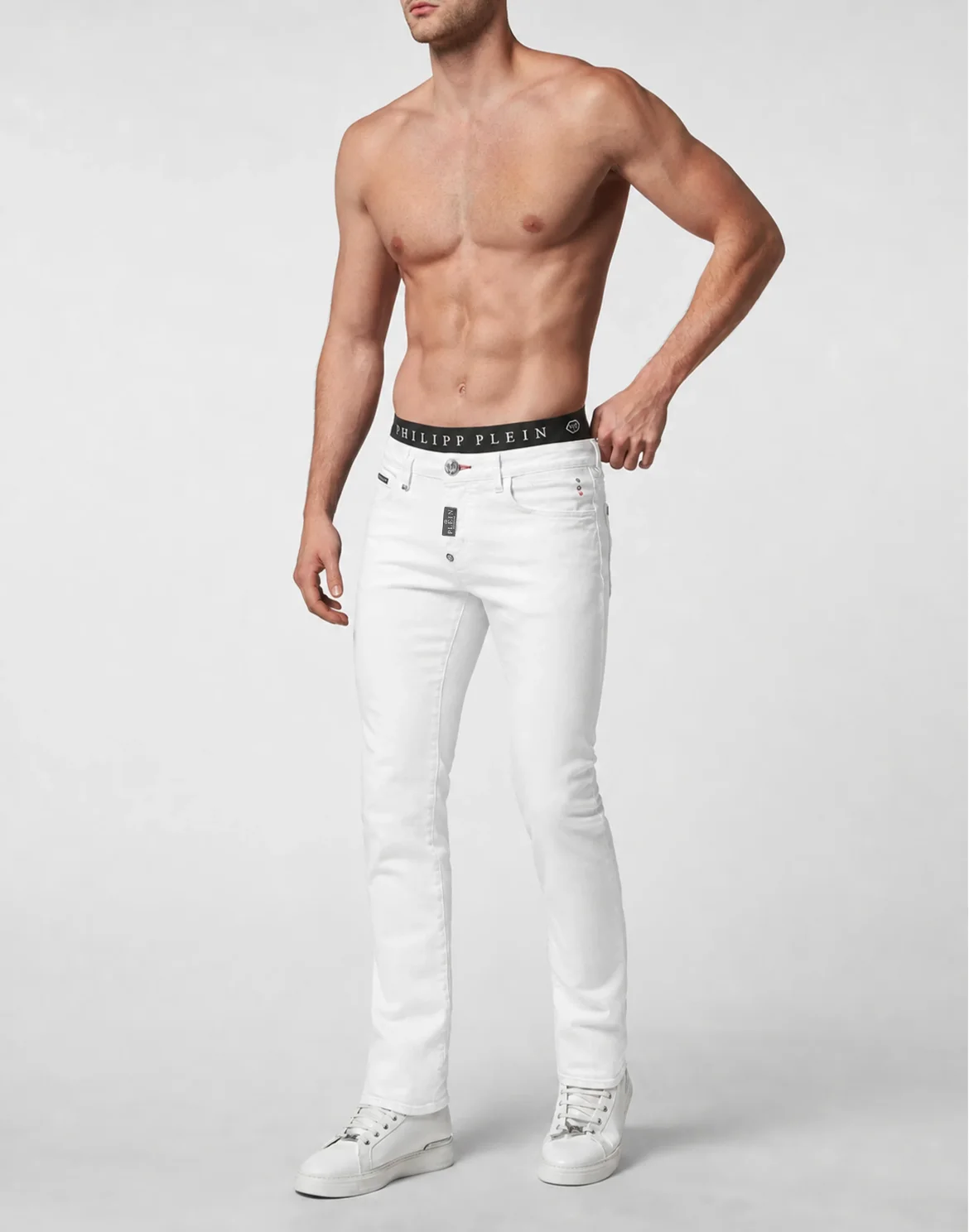Straight Supreme Fit Jeans Basic, цвет: Белый