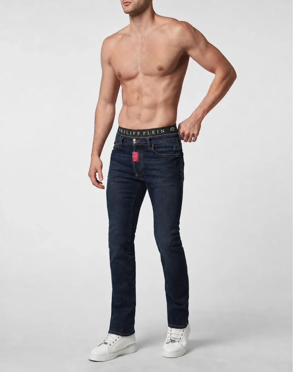 Straight Supreme Fit Jeans Basic, цвет: Синий