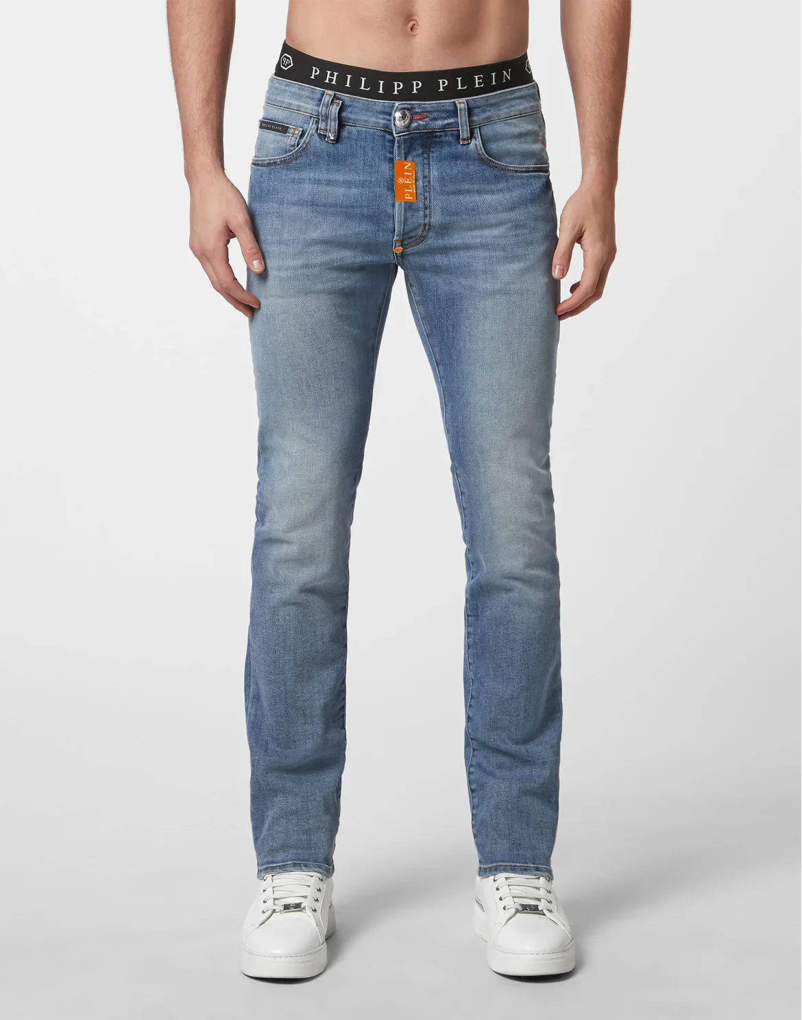 Straight Supreme Fit Jeans Basic, цвет: Голубой