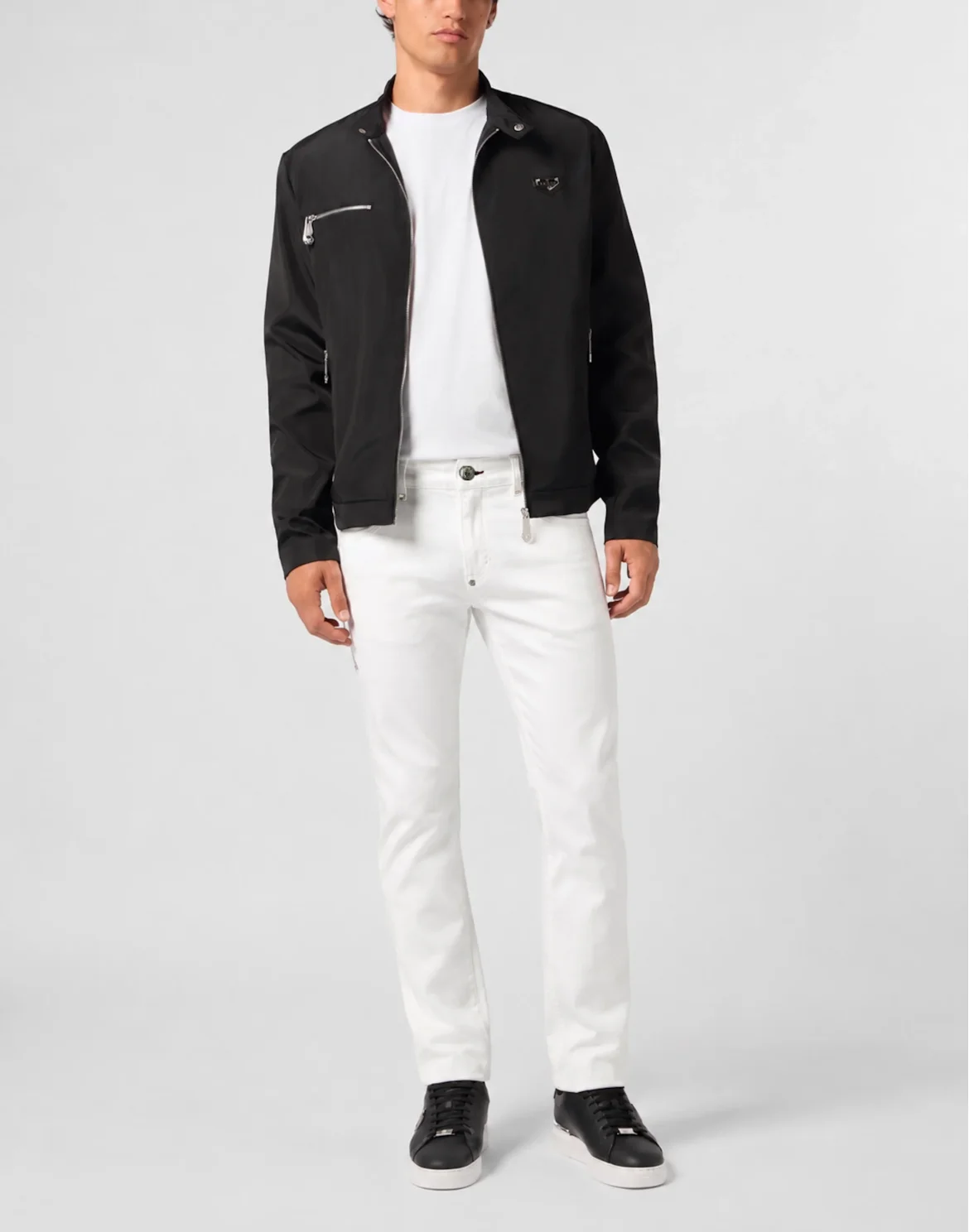 Slim Fit Jeans Basic, цвет: Белый
