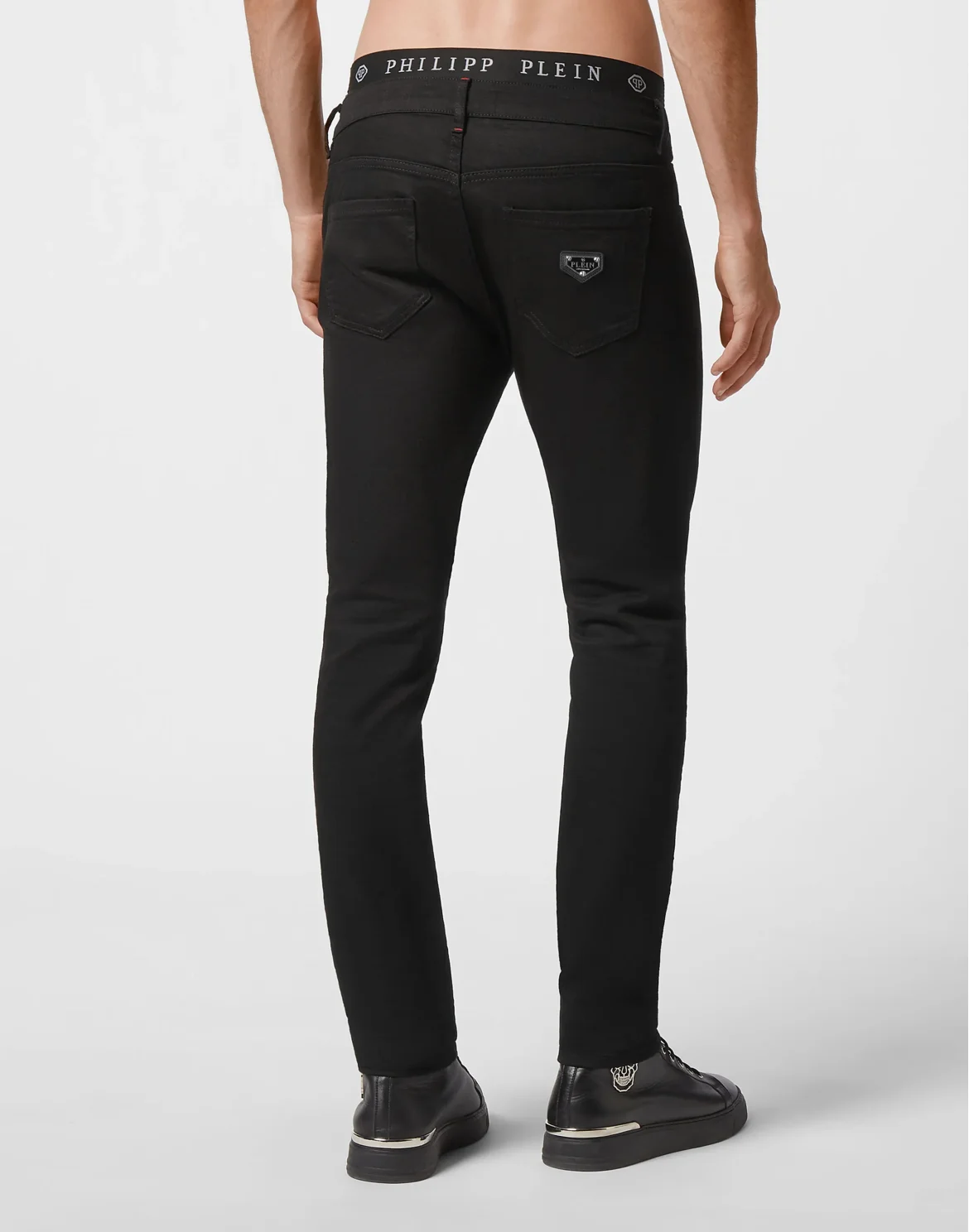 Slim Fit Jeans Basic, цвет: Черный