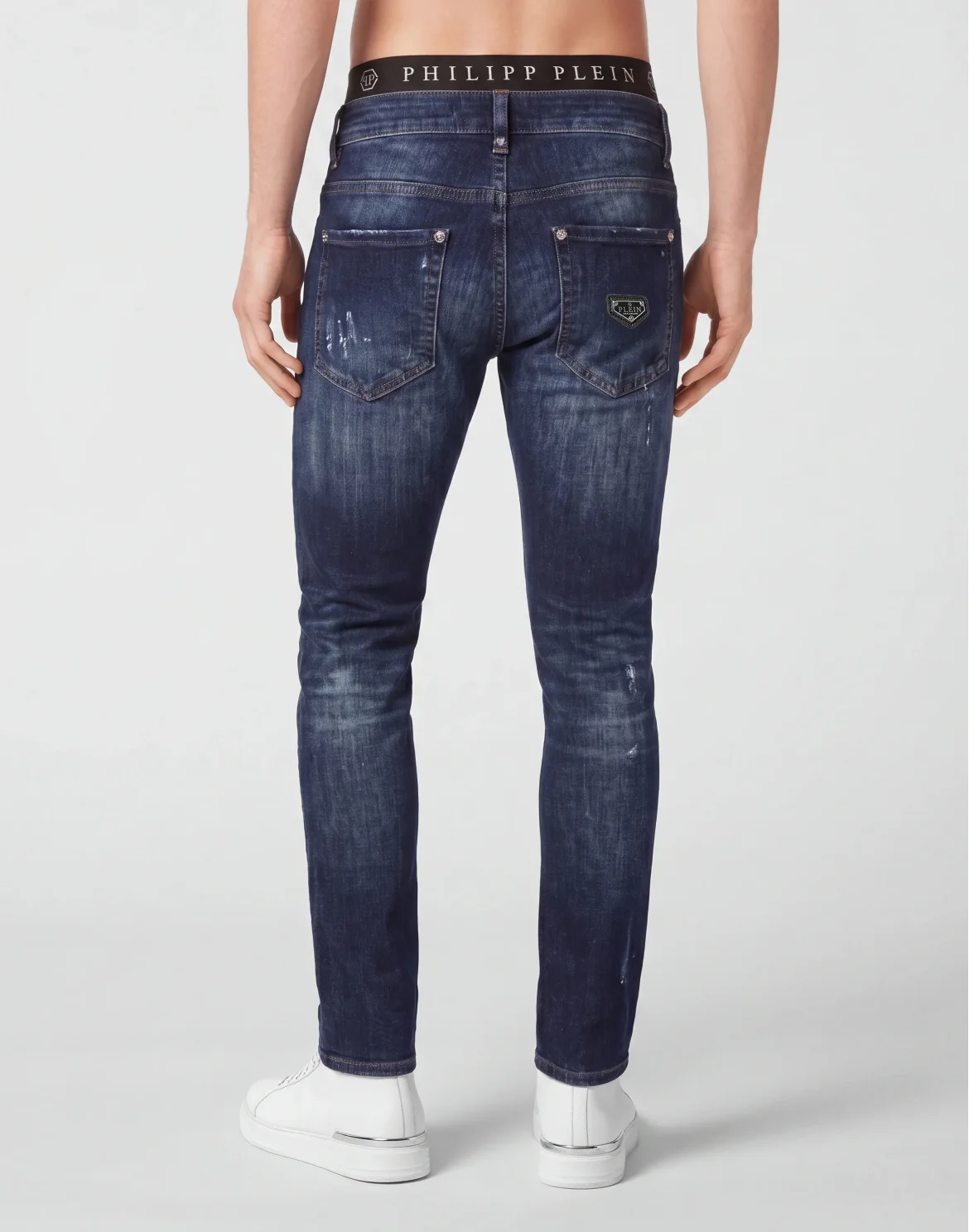Slim Fit Jeans Basic, цвет: Синий