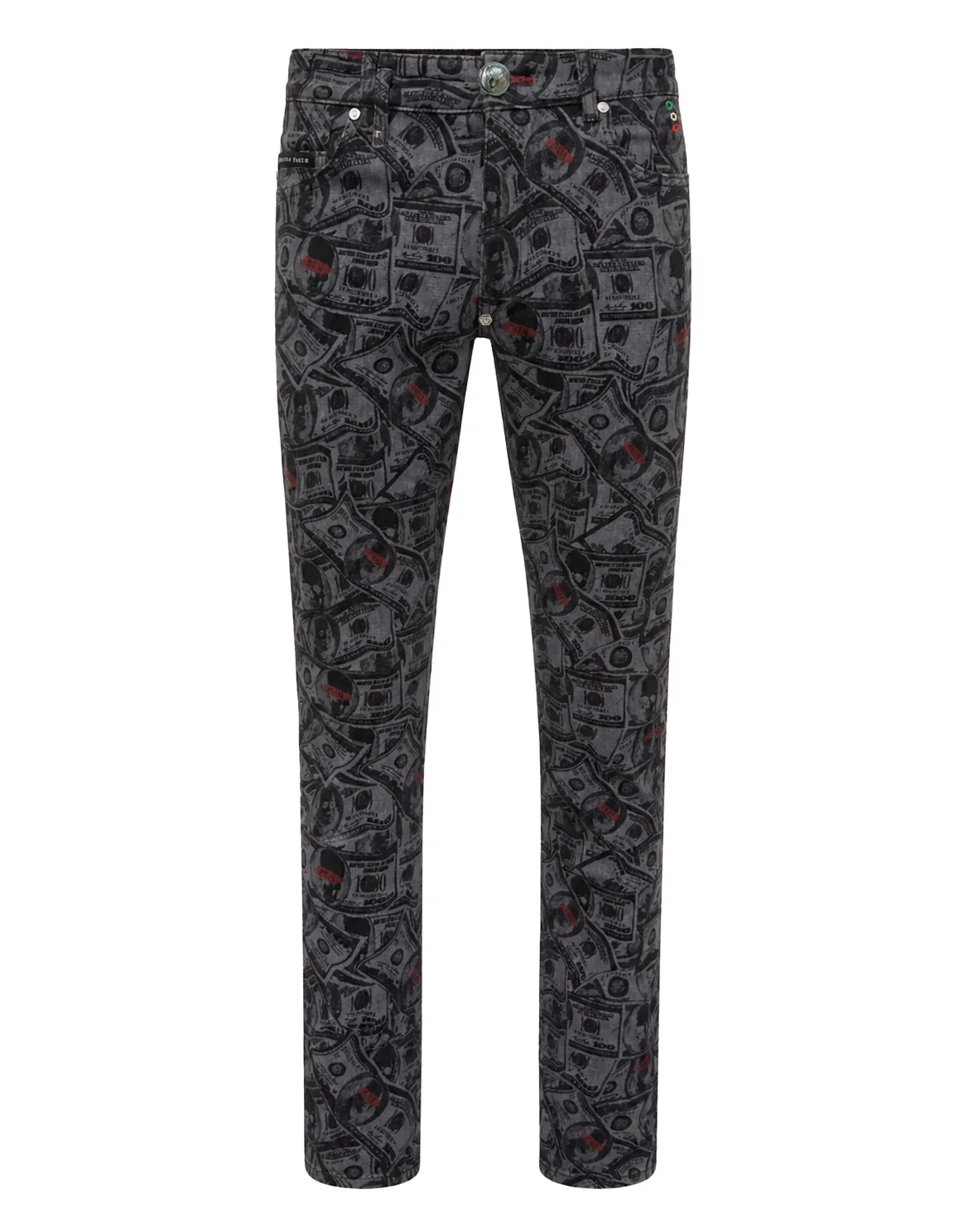 Straight Supreme Fit Jeans Dollars, цвет: Серый