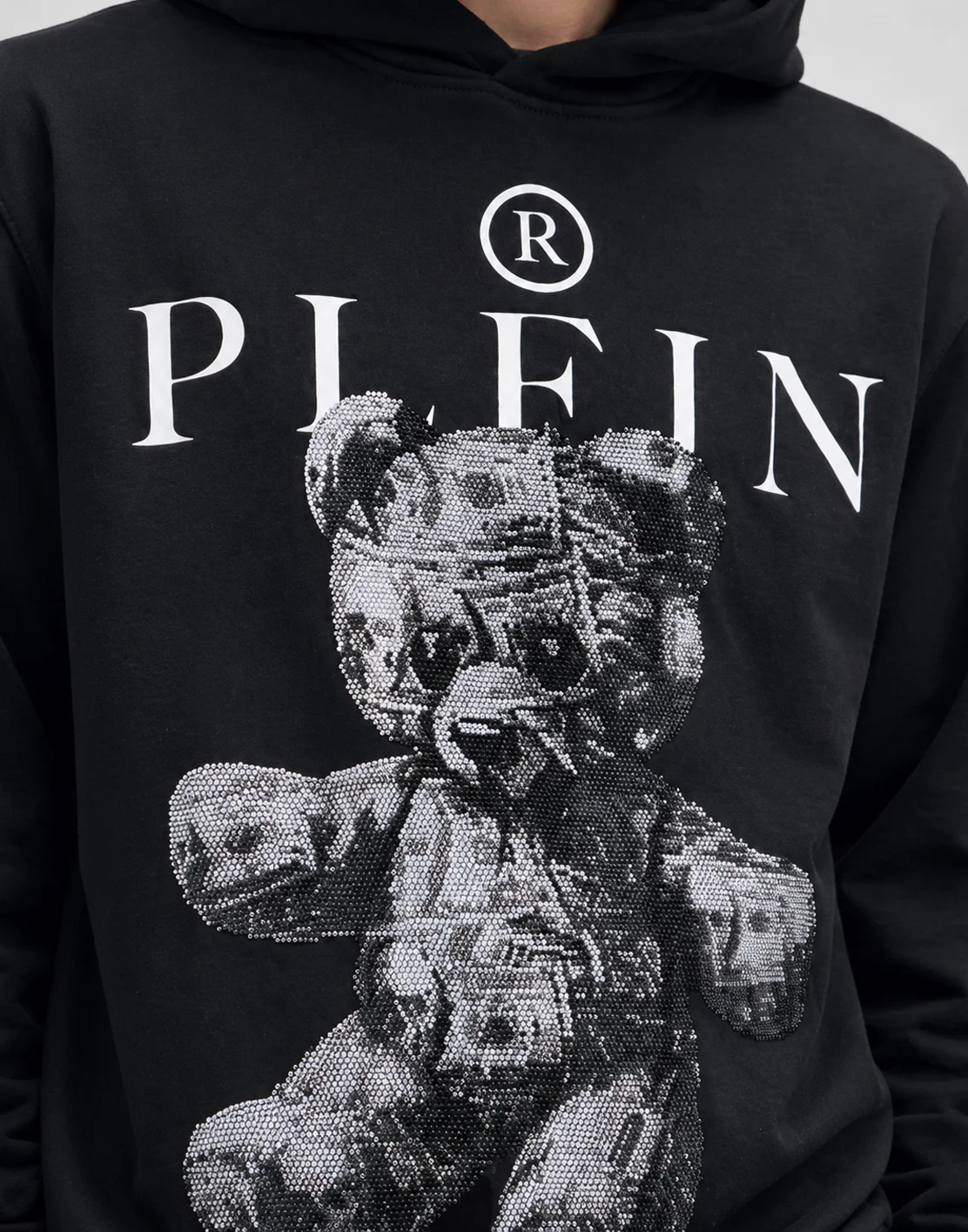 Jersey Hoodie Teddy Dollar Stones, цвет: Черный