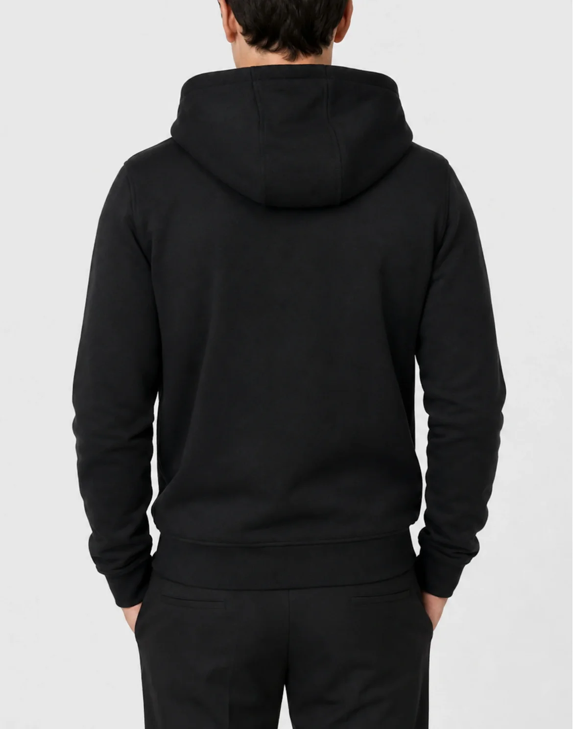 Hoodie Zip Plein R, цвет: Черный