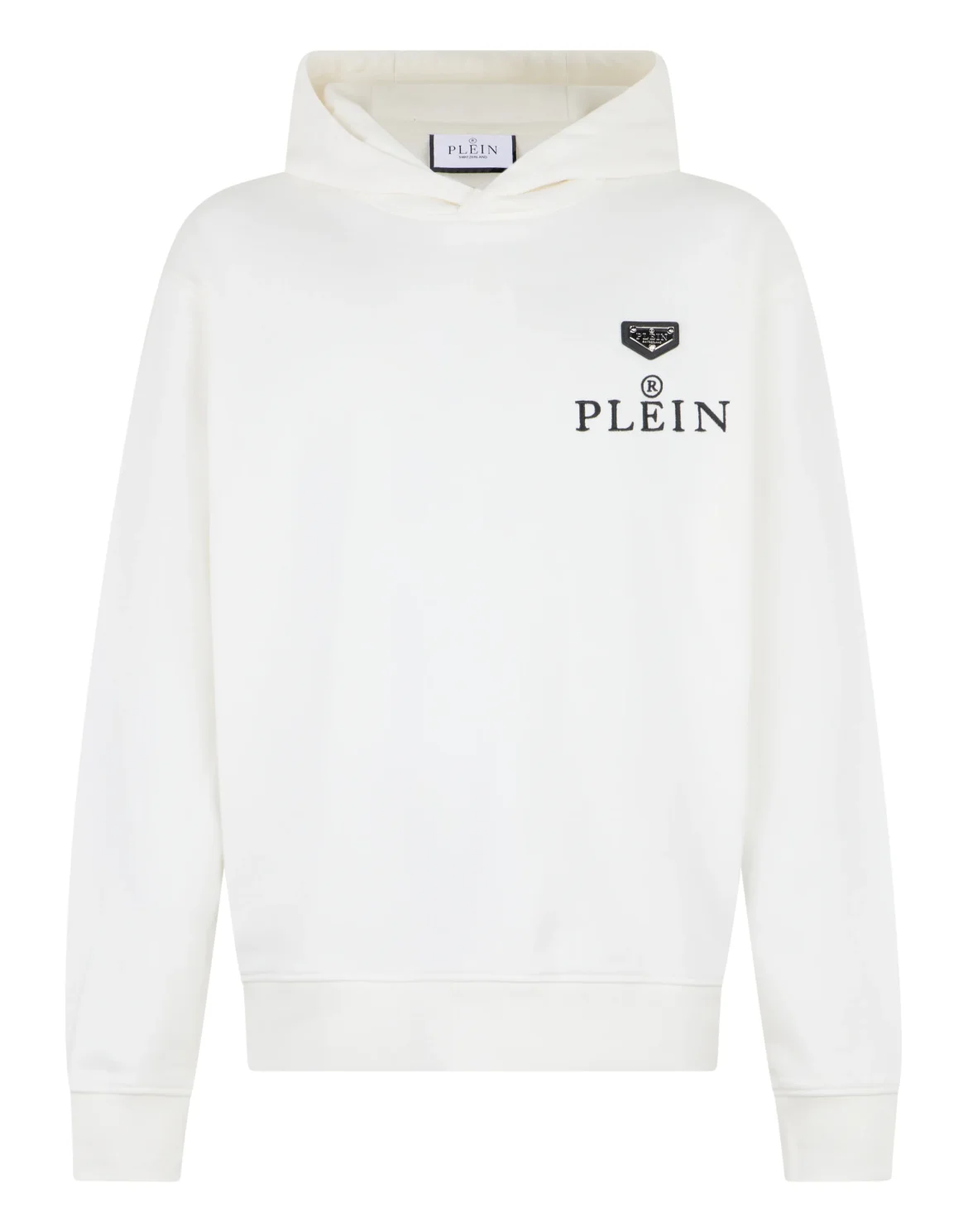Hoodie Plein R, цвет: Белый