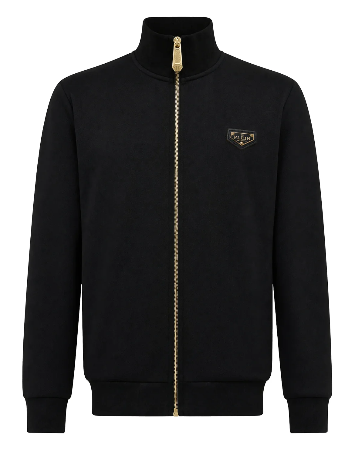 Jogging Jacket Plein Placket, цвет: Черный