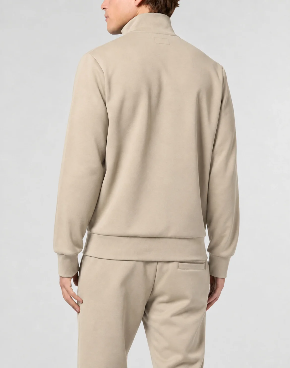 Jogging Jacket Plein Placket, цвет: Бежевый