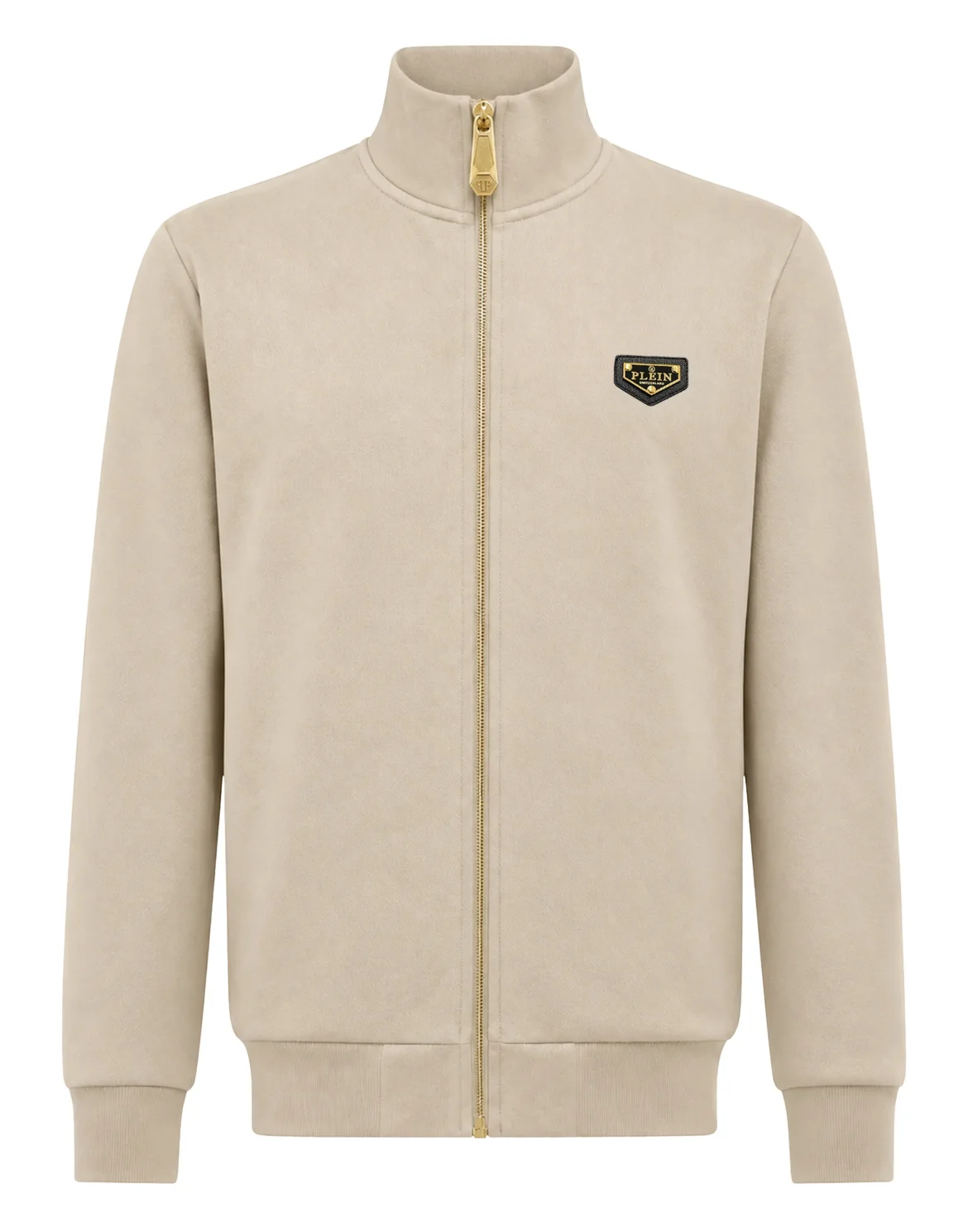 Jogging Jacket Plein Placket, цвет: Бежевый