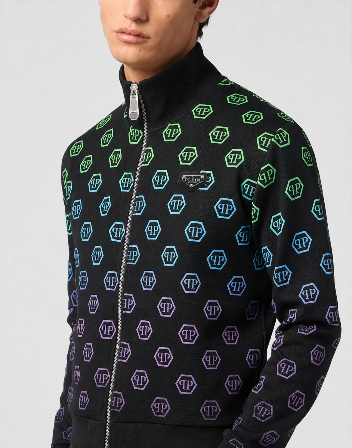 Jogging Jacket Monogram Degrade, цвет: Черный