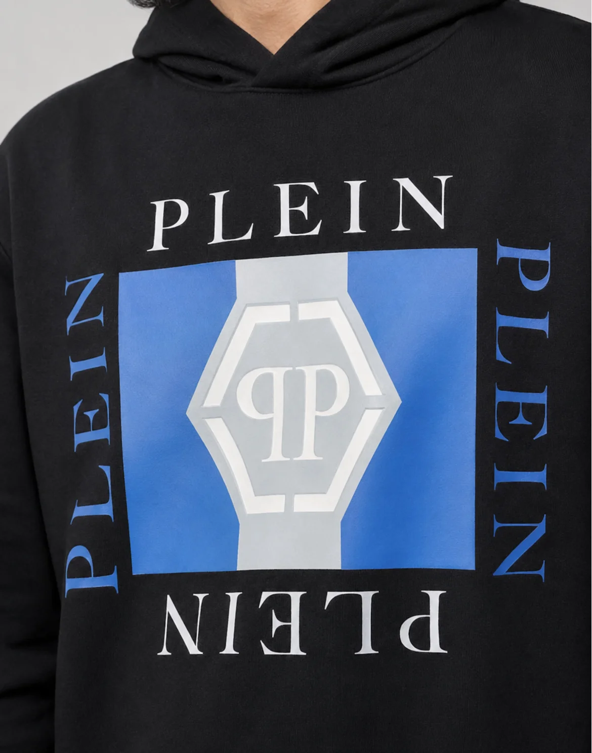 Hoodie Plein PP, цвет: Черный