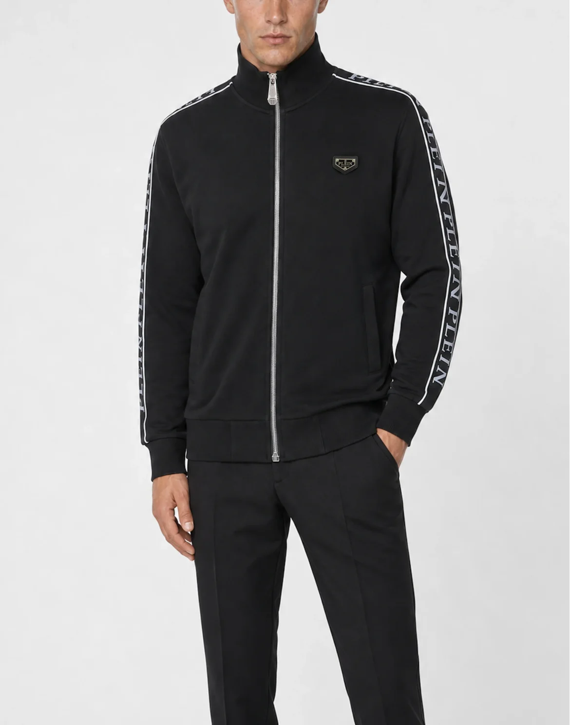 Jogging Jacket Plein Tape, цвет: Черный