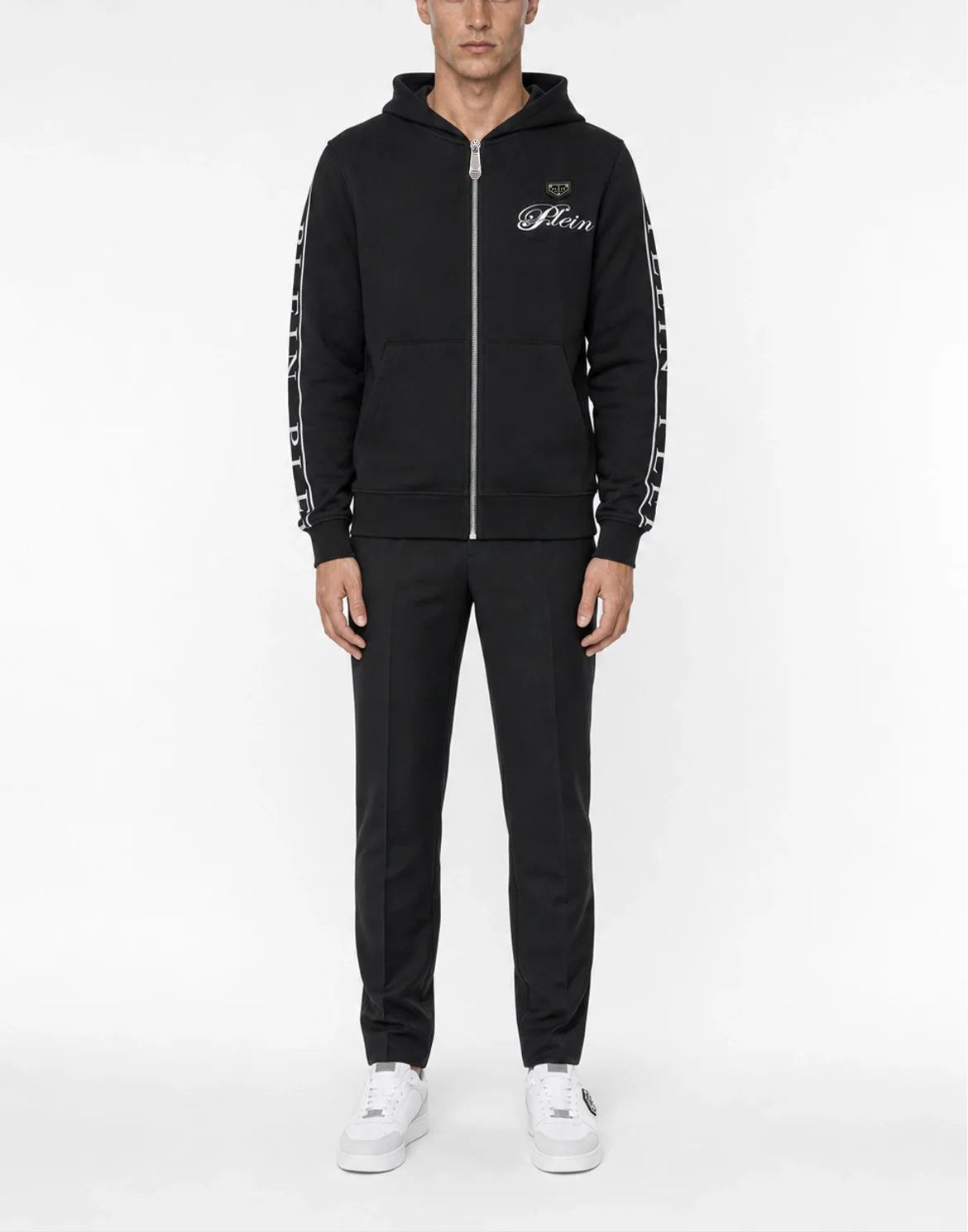 Hoodie Zip Teddy Stones, цвет: Черный