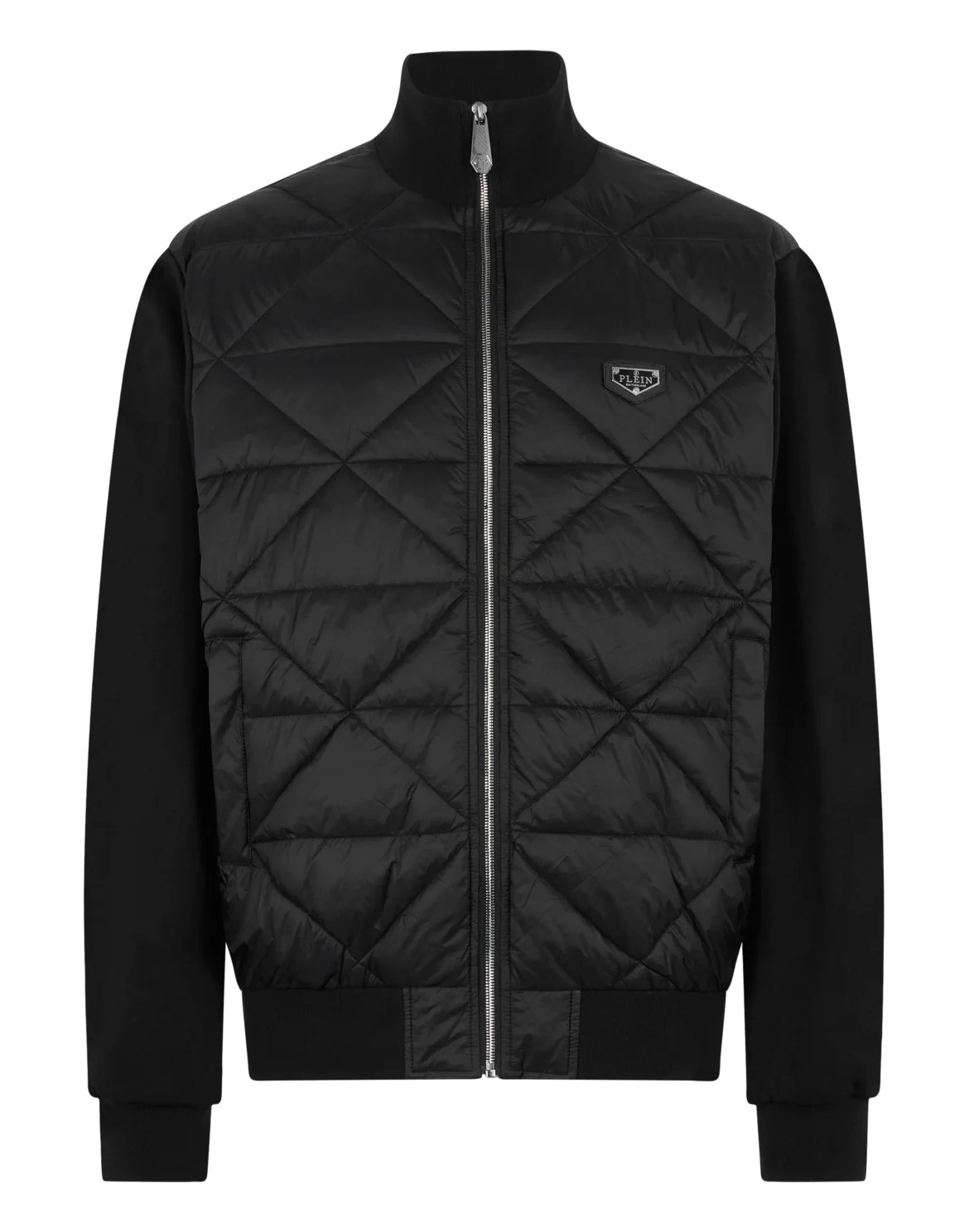 Padded Jogging Jacket, цвет: Черный