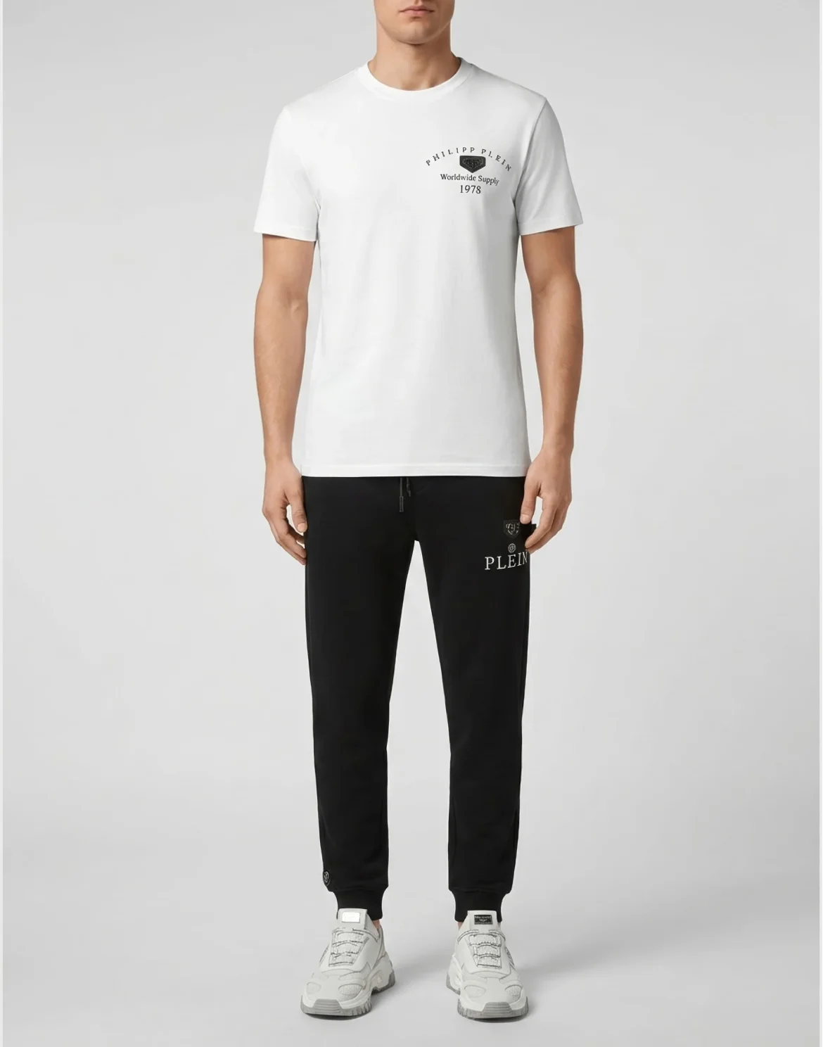 Jogging Trousers Plein R, цвет: Черный