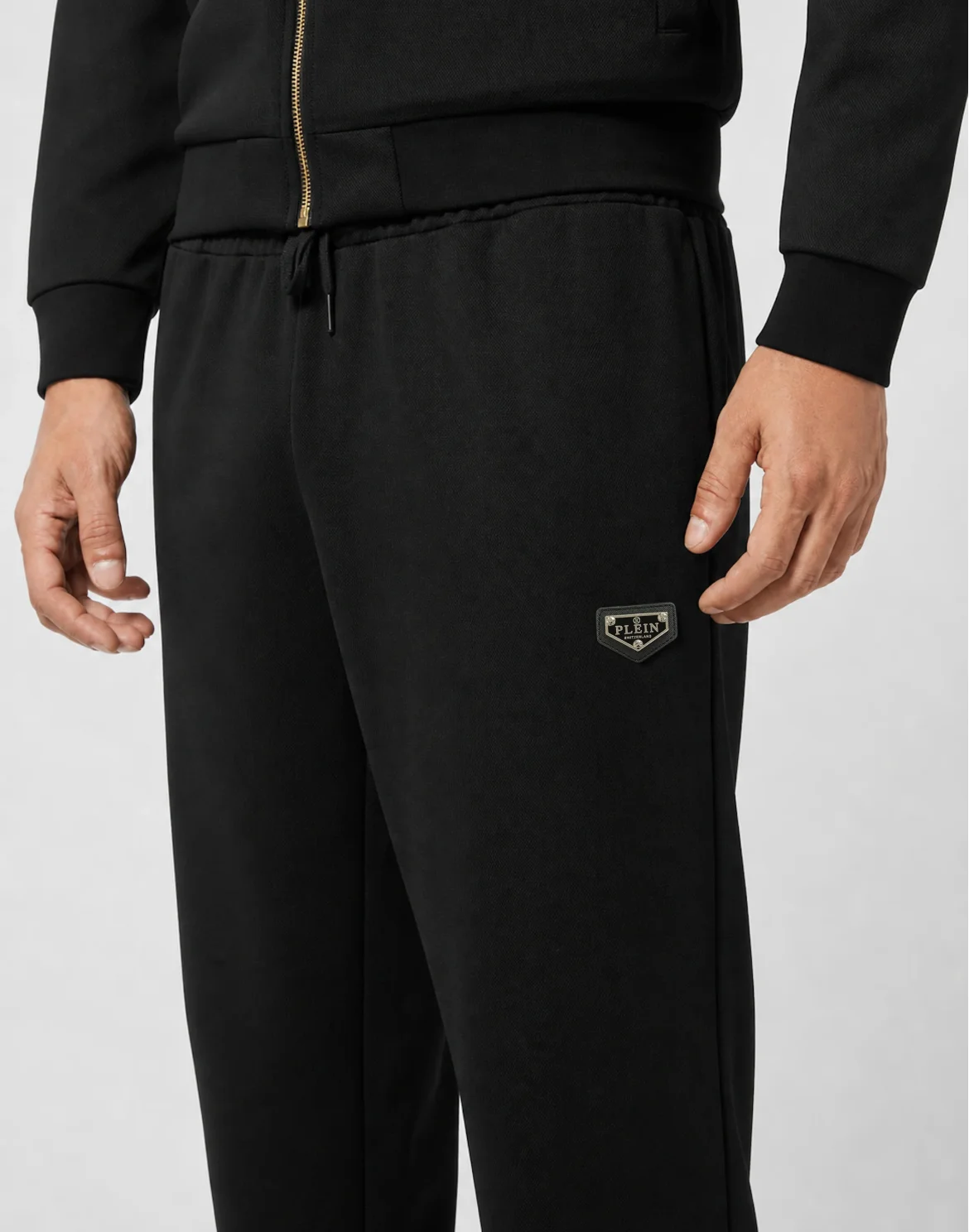 Jogging Trousers Placket, цвет: Черный