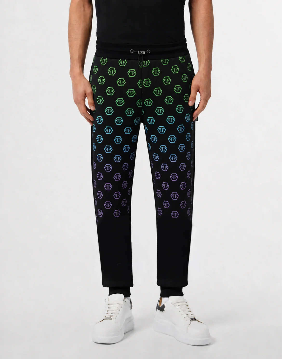 Jogging Trousers Monogram Degrade, цвет: Черный