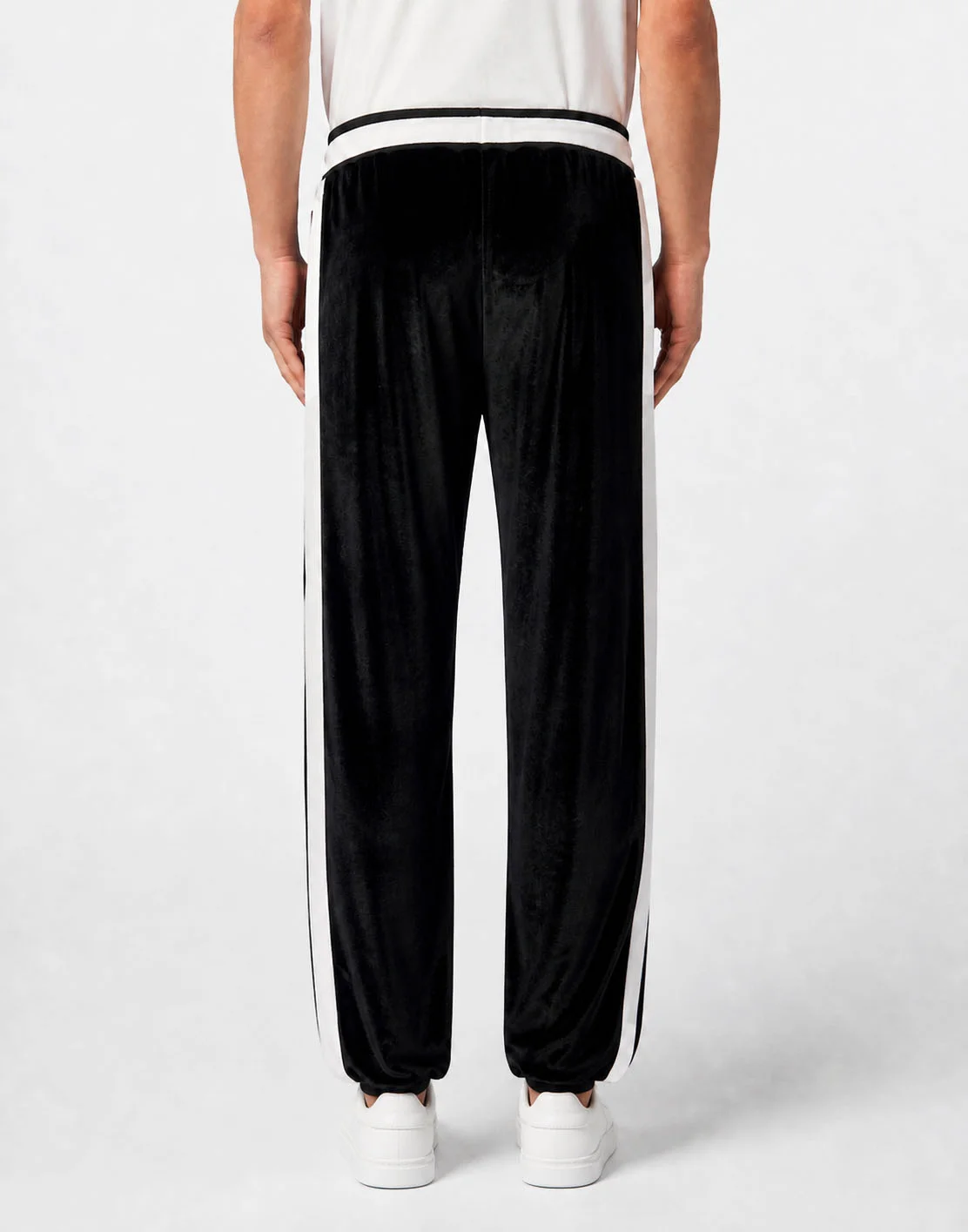 Velvet Jogging Trousers, цвет: Черный