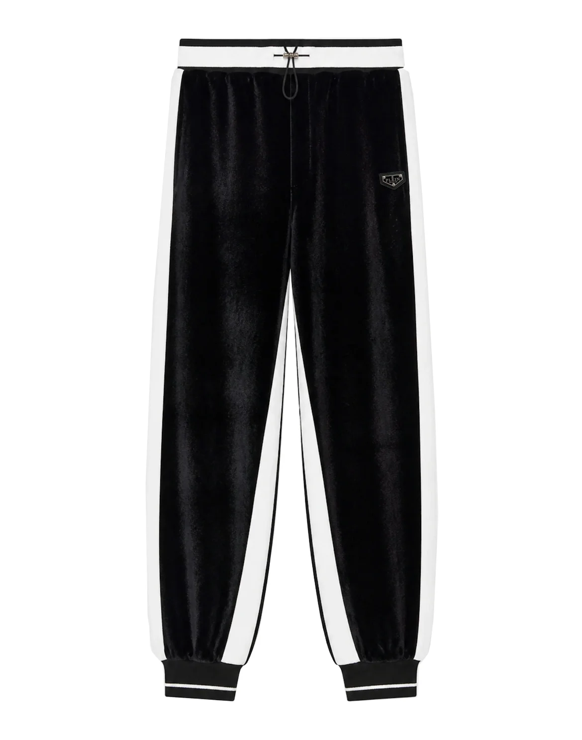 Velvet Jogging Trousers, цвет: Черный