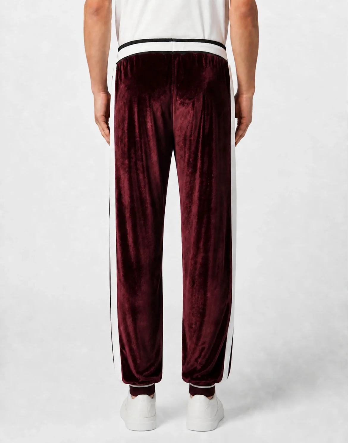 Velvet Jogging Trousers, цвет: Красный