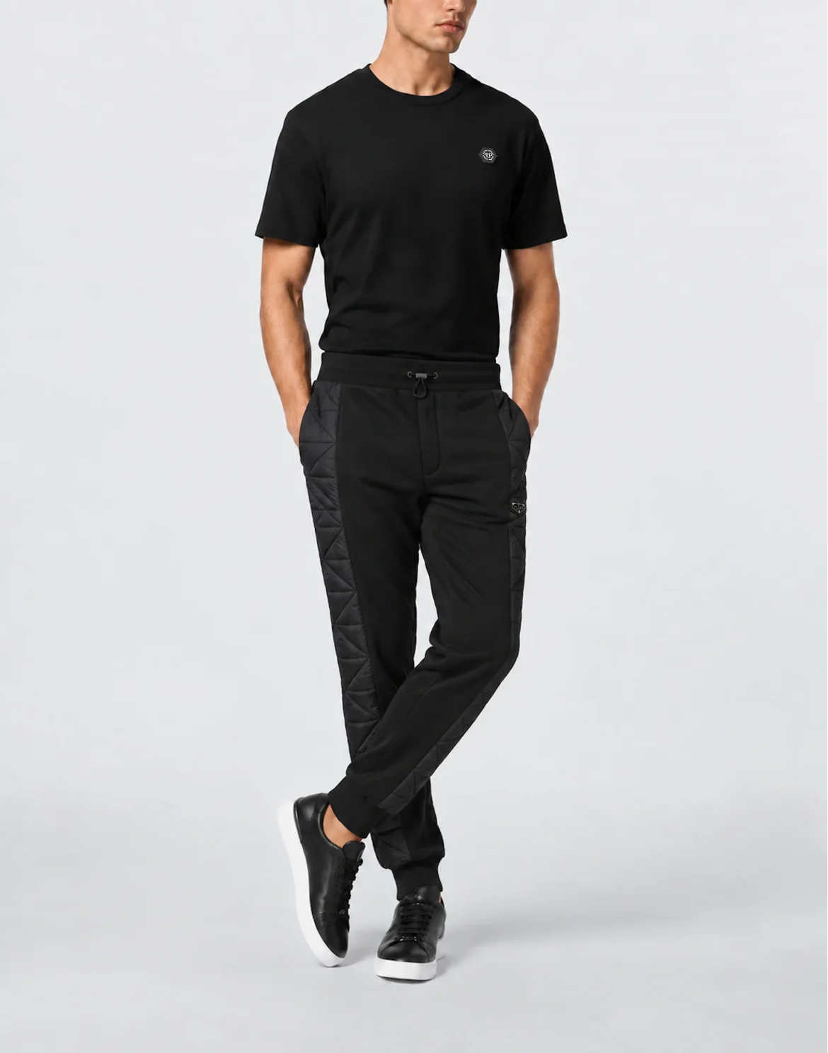 Padded Jogging Trousers, цвет: Черный