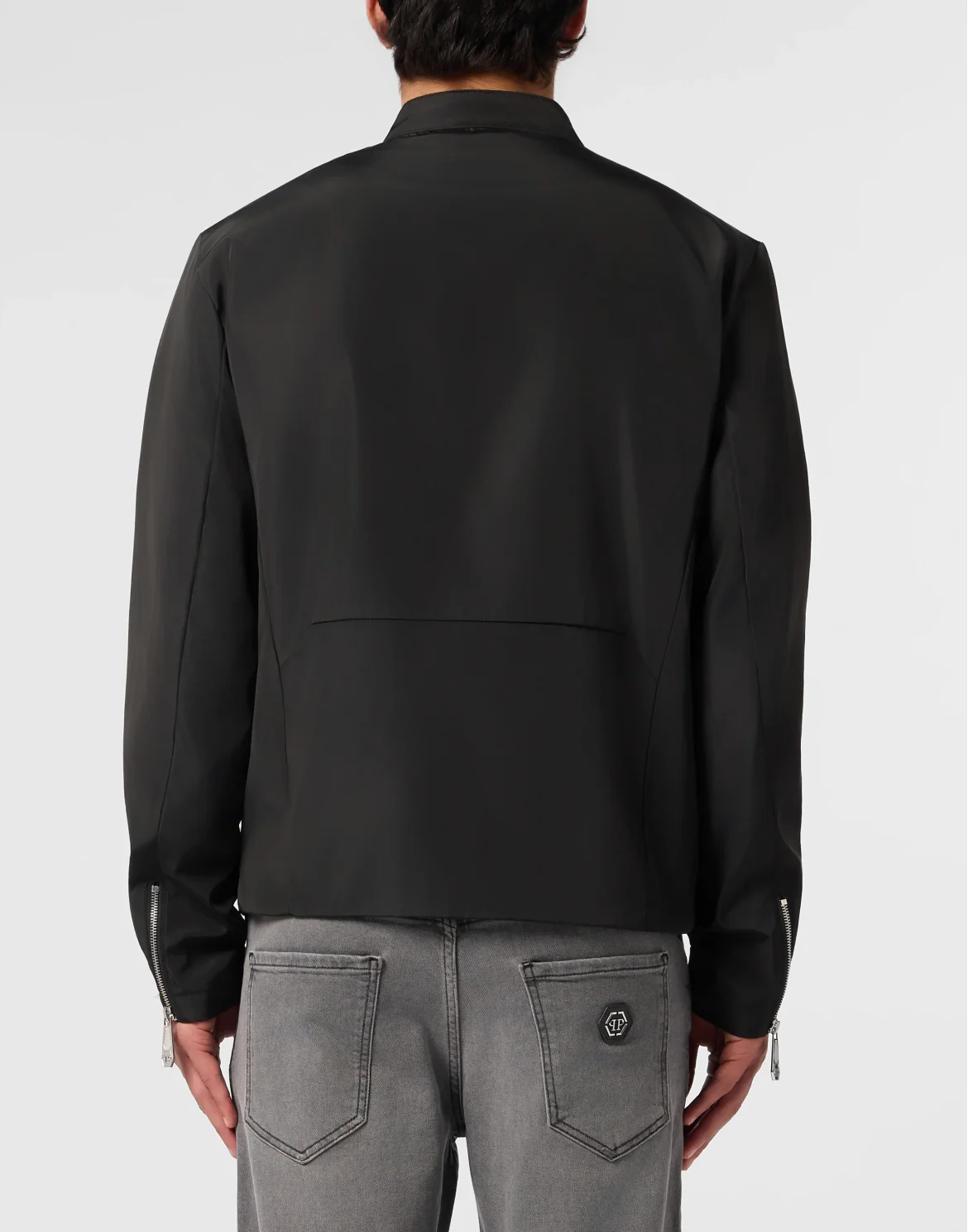 Nylon Motor Jacket, цвет: Черный