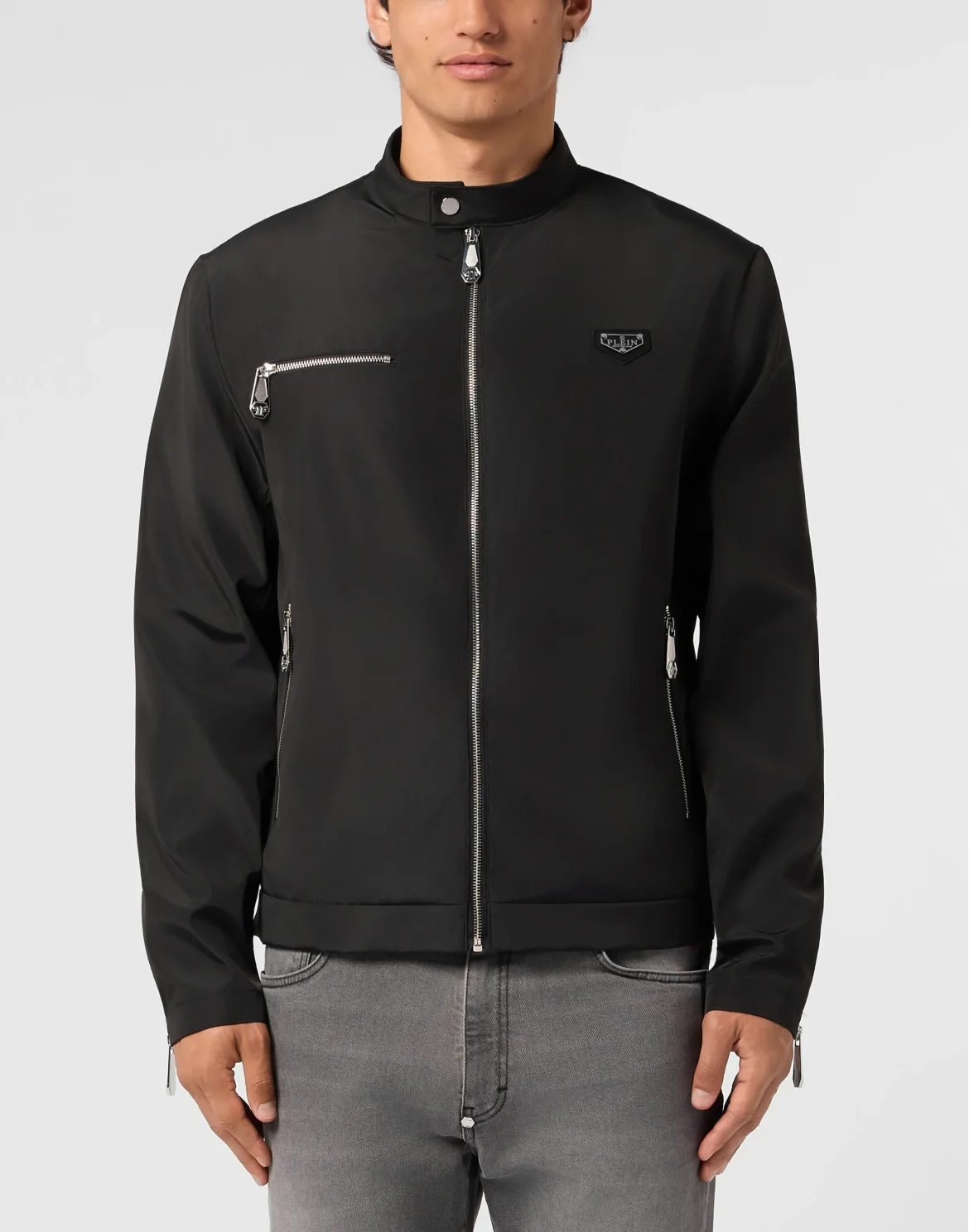 Nylon Motor Jacket, цвет: Черный